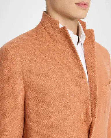 Boglioli Men's Textured Cashmere Two-Button Blazer | Thumbnail 7 Boglioli Men's Textured Cashmere Two-Button Blazer | Thumbnail 7