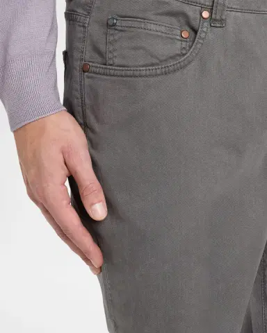 Boglioli Men's Slim Straight-Leg Cotton-Blend Five-Pocket Pants | Thumbnail 5 Boglioli Men's Slim Straight-Leg Cotton-Blend Five-Pocket Pants | Thumbnail 5