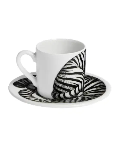 FORNASETTI High Fidelity Tiger Print Coffee Mug | Thumbnail 1 FORNASETTI High Fidelity Tiger Print Coffee Mug | Thumbnail 1