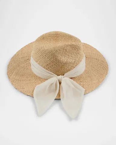 Eugenia Kim Emmanuelle Raffia Wide-Brim Fedora | Thumbnail 2 Eugenia Kim Emmanuelle Raffia Wide-Brim Fedora | Thumbnail 2