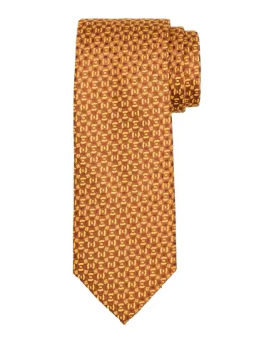Charvet Men's Jacquard Woven Geometric Silk Tie | Thumbnail 1 Charvet Men's Jacquard Woven Geometric Silk Tie | Thumbnail 1
