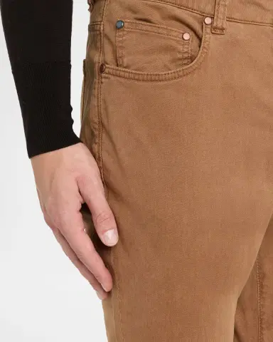 Boglioli Men's Slim Straight-Leg Cotton-Blend Five-Pocket Pants | Thumbnail 5 Boglioli Men's Slim Straight-Leg Cotton-Blend Five-Pocket Pants | Thumbnail 5