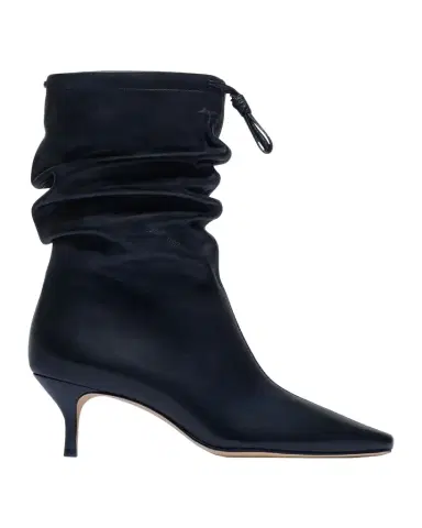 Bernardo Mazzie Scrunch Leather Ankle Boots | Thumbnail 1 Bernardo Mazzie Scrunch Leather Ankle Boots | Thumbnail 1