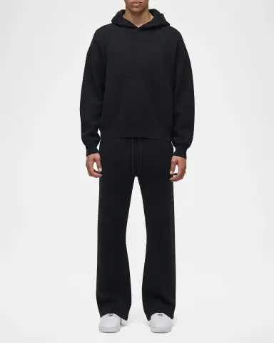 Hudson Men's Cotton Double Knit Hoodie | Thumbnail 2 Hudson Men's Cotton Double Knit Hoodie | Thumbnail 2