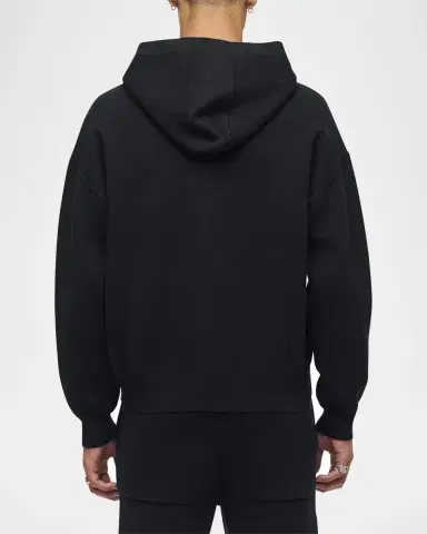 Hudson Men's Cotton Double Knit Hoodie | Thumbnail 3 Hudson Men's Cotton Double Knit Hoodie | Thumbnail 3