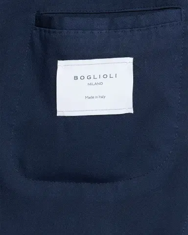 Boglioli Men 's Wool Two-Button Jacket | Thumbnail 6 Boglioli Men 's Wool Two-Button Jacket | Thumbnail 6