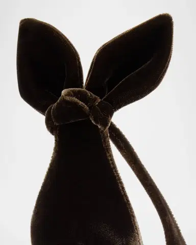 Aquazzura 85mm Velvet Bow Pumps | Thumbnail 5 Aquazzura 85mm Velvet Bow Pumps | Thumbnail 5