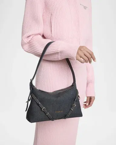 Givenchy Voyou Mini Shoulder Bag in Denim | Thumbnail 2 Givenchy Voyou Mini Shoulder Bag in Denim | Thumbnail 2