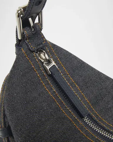 Givenchy Voyou Mini Shoulder Bag in Denim | Thumbnail 6 Givenchy Voyou Mini Shoulder Bag in Denim | Thumbnail 6