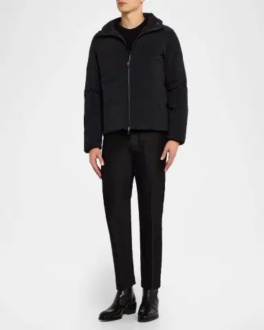 HERNO Men's Down Jacket in Impact Nylon | Thumbnail 2 HERNO Men's Down Jacket in Impact Nylon | Thumbnail 2