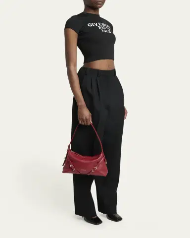 Givenchy Voyou Mini Shoulder Bag in Shiny Leather | Thumbnail 5 Givenchy Voyou Mini Shoulder Bag in Shiny Leather | Thumbnail 5