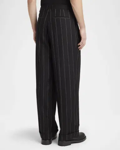 Dolce & Gabbana Men 's Pleated Pinstripe Pants | Thumbnail 3 Dolce & Gabbana Men 's Pleated Pinstripe Pants | Thumbnail 3