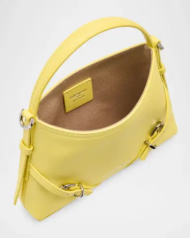Givenchy Voyou Nano Crossbody Bag in Shiny Leather | Thumbnail 4 Givenchy Voyou Nano Crossbody Bag in Shiny Leather | Thumbnail 4