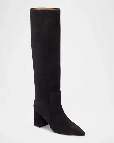 Paris Texas Anja Suede Knee-High Boots | Thumbnail 2 Paris Texas Anja Suede Knee-High Boots | Thumbnail 2