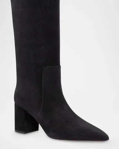 Paris Texas Anja Suede Knee-High Boots | Thumbnail 4 Paris Texas Anja Suede Knee-High Boots | Thumbnail 4