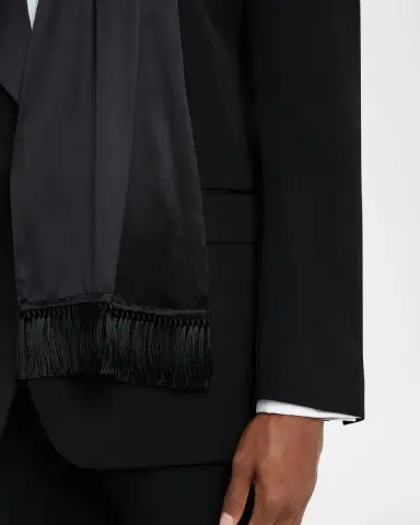 Dolce & Gabbana Men's Silk Scarf and Shawl-Lapel Dinner Jacket | Thumbnail 5 Dolce & Gabbana Men's Silk Scarf and Shawl-Lapel Dinner Jacket | Thumbnail 5
