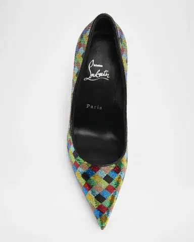 Christian Louboutin 100mm Miss Z Sequined Harlequin Pumps | Thumbnail 4 Christian Louboutin 100mm Miss Z Sequined Harlequin Pumps | Thumbnail 4