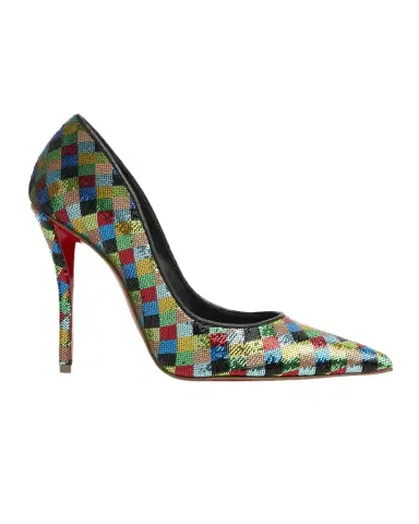 Christian Louboutin 100mm Miss Z Sequined Harlequin Pumps | Thumbnail 1 Christian Louboutin 100mm Miss Z Sequined Harlequin Pumps | Thumbnail 1