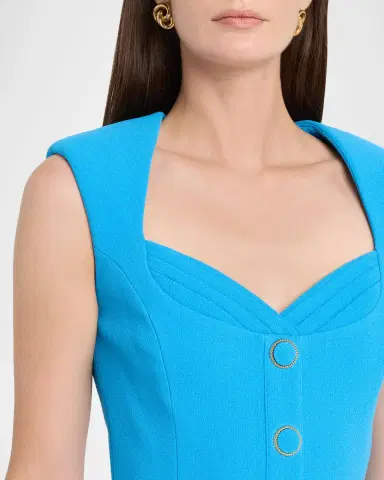 Rebecca Vallance Skyla Sleeveless Bodycon Midi Dress | Thumbnail 5 Rebecca Vallance Skyla Sleeveless Bodycon Midi Dress | Thumbnail 5