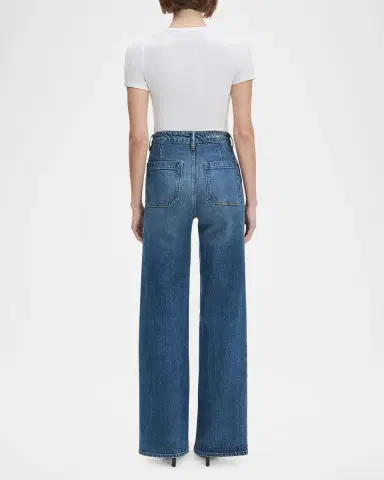 Favorite Daughter The Mischa Super High Rise Wide-Leg Jeans | Thumbnail 3 Favorite Daughter The Mischa Super High Rise Wide-Leg Jeans | Thumbnail 3