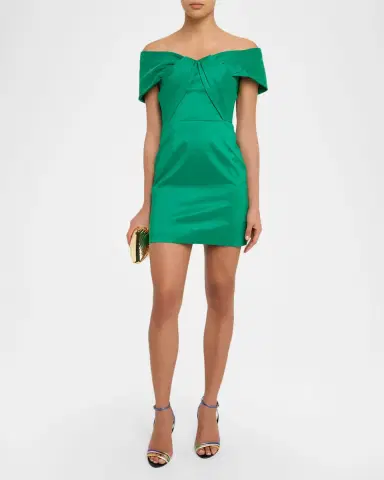 Rebecca Vallance Bailey Off-Shoulder Bodycon Mini Dress | Thumbnail 2 Rebecca Vallance Bailey Off-Shoulder Bodycon Mini Dress | Thumbnail 2