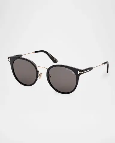 Tom Ford FT1244-KW Acetate Round Sunglasses | Thumbnail 2 Tom Ford FT1244-KW Acetate Round Sunglasses | Thumbnail 2