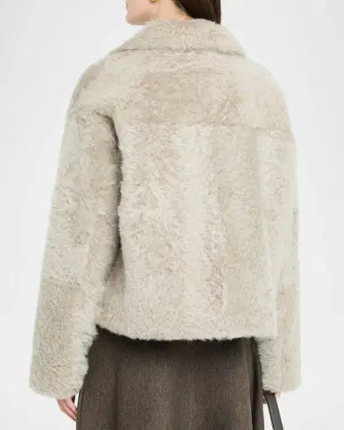 UTZON Jeena Reversible Shearling Jacket | Thumbnail 3 UTZON Jeena Reversible Shearling Jacket | Thumbnail 3