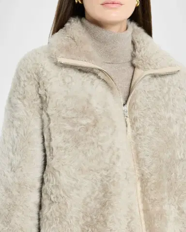 UTZON Jeena Reversible Shearling Jacket | Thumbnail 5 UTZON Jeena Reversible Shearling Jacket | Thumbnail 5