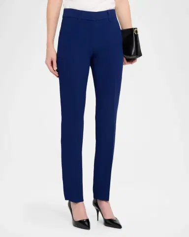Emporio Armani Slim Fit Milano Trousers | Thumbnail 4 Emporio Armani Slim Fit Milano Trousers | Thumbnail 4