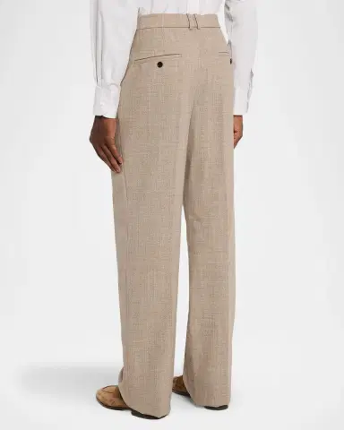 Saint Laurent Men 's Straight-Leg Trousers | Thumbnail 3 Saint Laurent Men 's Straight-Leg Trousers | Thumbnail 3