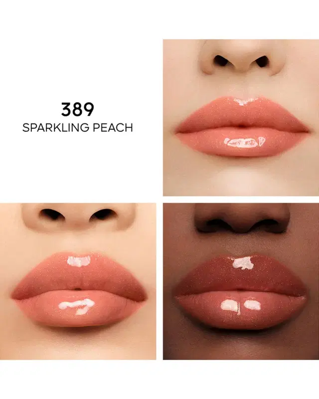 Limited Edition Holiday KissKiss Bee Glow Lip Oil - Sparkling Peach Limited Edition Holiday KissKiss Bee Glow Lip Oil - Sparkling Peach