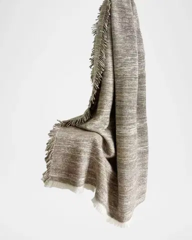 Sand River Tibetan Pulu Cashmere Throw | Thumbnail 4 Sand River Tibetan Pulu Cashmere Throw | Thumbnail 4