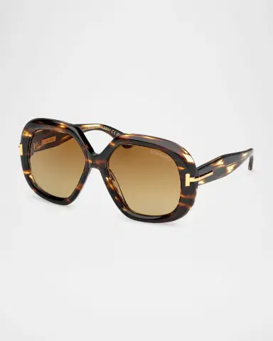Tom Ford Icon Acetate Geometric Sunglasses | Thumbnail 2 Tom Ford Icon Acetate Geometric Sunglasses | Thumbnail 2