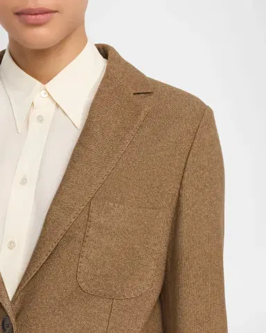 Loro Piana Single-Breasted Cashmere Jacket | Thumbnail 5 Loro Piana Single-Breasted Cashmere Jacket | Thumbnail 5
