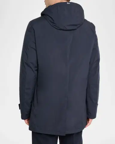 HERNO Men's Parka w/ Removable Hood | Thumbnail 3 HERNO Men's Parka w/ Removable Hood | Thumbnail 3