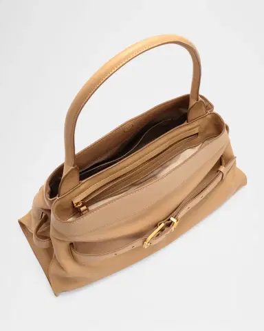 Marc Jacobs The Satchel Leather Shoulder Bag | Thumbnail 3 Marc Jacobs The Satchel Leather Shoulder Bag | Thumbnail 3