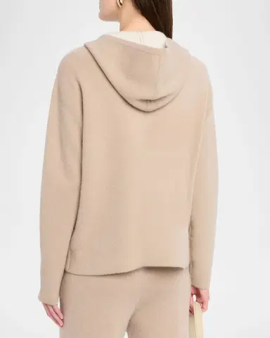 TSE Cashmere Cashmere Reversible Zip-Front Hoodie | Thumbnail 2 TSE Cashmere Cashmere Reversible Zip-Front Hoodie | Thumbnail 2