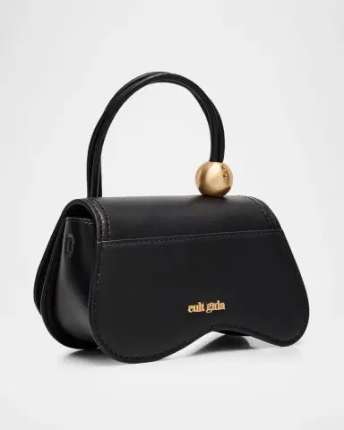 Cult Gaia Kazia Nano Leather Top Handle Bag | Thumbnail 2 Cult Gaia Kazia Nano Leather Top Handle Bag | Thumbnail 2