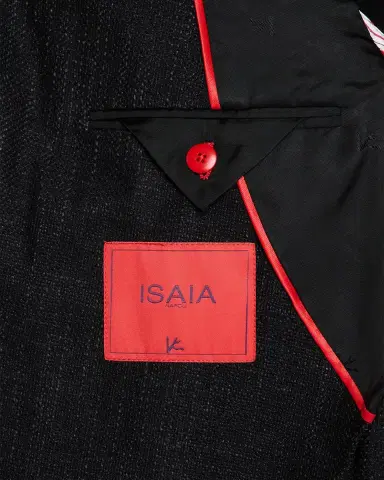 Isaia Men's Woven Textured Blazer | Thumbnail 5 Isaia Men's Woven Textured Blazer | Thumbnail 5