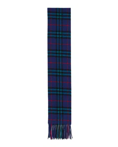 Burberry Men 's Cashmere Narrow Check Scarf | Thumbnail 1 Burberry Men 's Cashmere Narrow Check Scarf | Thumbnail 1