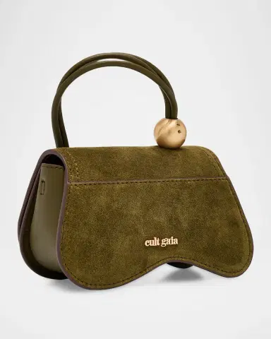 Cult Gaia Kazia Sculptural Suede Crossbody Bag | Thumbnail 2 Cult Gaia Kazia Sculptural Suede Crossbody Bag | Thumbnail 2