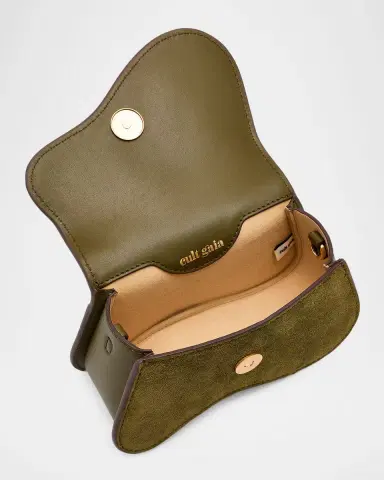 Cult Gaia Kazia Sculptural Suede Crossbody Bag | Thumbnail 3 Cult Gaia Kazia Sculptural Suede Crossbody Bag | Thumbnail 3