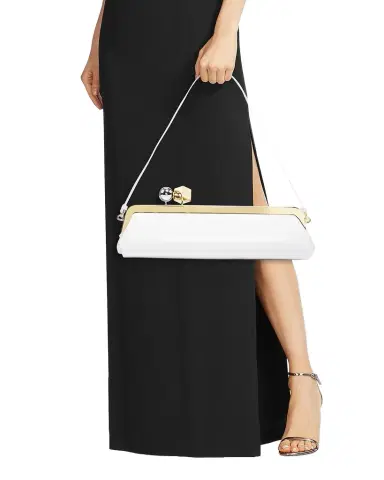 Jacquemus La Pochette Salon Leather Shoulder Bag | Thumbnail 1 Jacquemus La Pochette Salon Leather Shoulder Bag | Thumbnail 1
