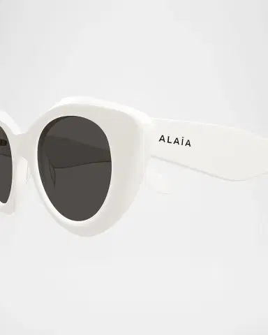 Alaïa 53mm Acetate Cat-Eye Sunglasses | Thumbnail 2 Alaïa 53mm Acetate Cat-Eye Sunglasses | Thumbnail 2