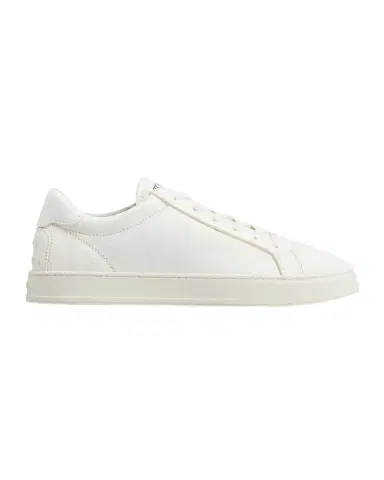 Tod's Men's Grainy Leather Logo Low-Top Sneakers | Thumbnail 1 Tod's Men's Grainy Leather Logo Low-Top Sneakers | Thumbnail 1
