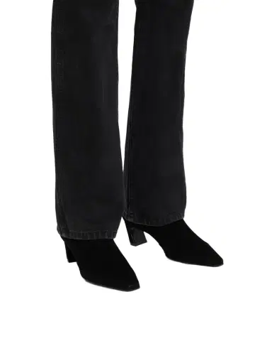 Stuart Weitzman Stassi Suede Zip Booties | Thumbnail 1 Stuart Weitzman Stassi Suede Zip Booties | Thumbnail 1