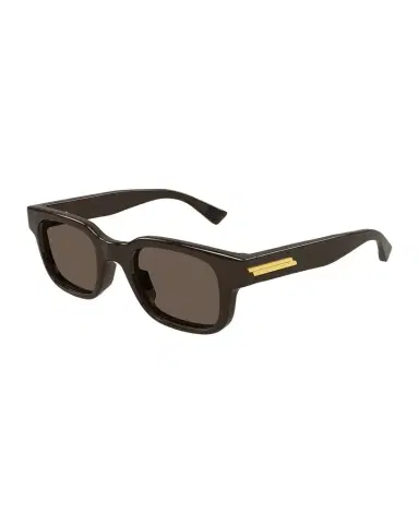 Bottega Veneta Men's Bv1411s-003 Plastic Rectangle Sunglasses | Thumbnail 1 Bottega Veneta Men's Bv1411s-003 Plastic Rectangle Sunglasses | Thumbnail 1