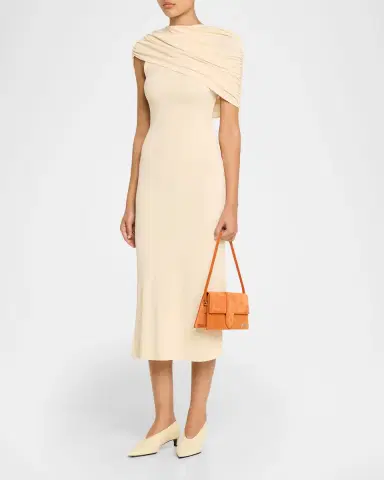 Jacquemus Le Bambino Long Suede Shoulder Bag | Thumbnail 4 Jacquemus Le Bambino Long Suede Shoulder Bag | Thumbnail 4