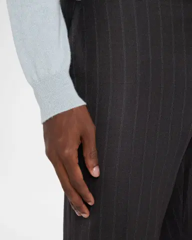 Isaia Men's Wool Pinstripe Slim Two-Piece Suit | Thumbnail 9 Isaia Men's Wool Pinstripe Slim Two-Piece Suit | Thumbnail 9