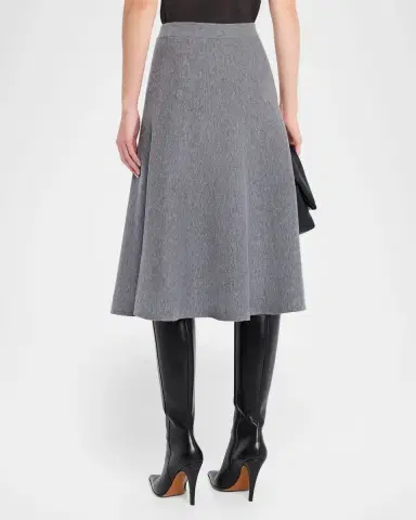TSE Cashmere A-Line Knit Midi Skirt | Thumbnail 2 TSE Cashmere A-Line Knit Midi Skirt | Thumbnail 2